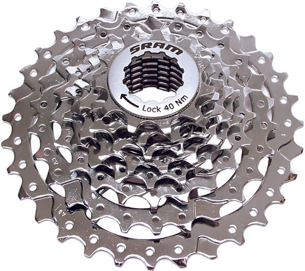 SRAM, Cassette, PG-730, 7 Speed, 12-32T, Silver