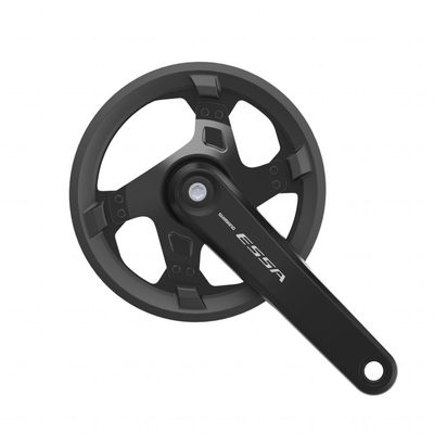Shimano, ESSA FC-U2001-1, Crankset, 7/8 Speed , 40t, Square, 170mm, w/ CG, Black
