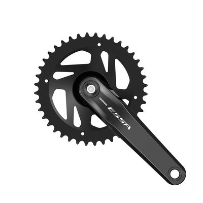 Shimano, Crankset, ESSA, FC-U2000-1, 170mm, 7/8 Speed, 40t, Riveted, Square, Black