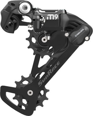 SunRace, Rear Derailleur, M900, 9 Speed, Medium Cage, Black