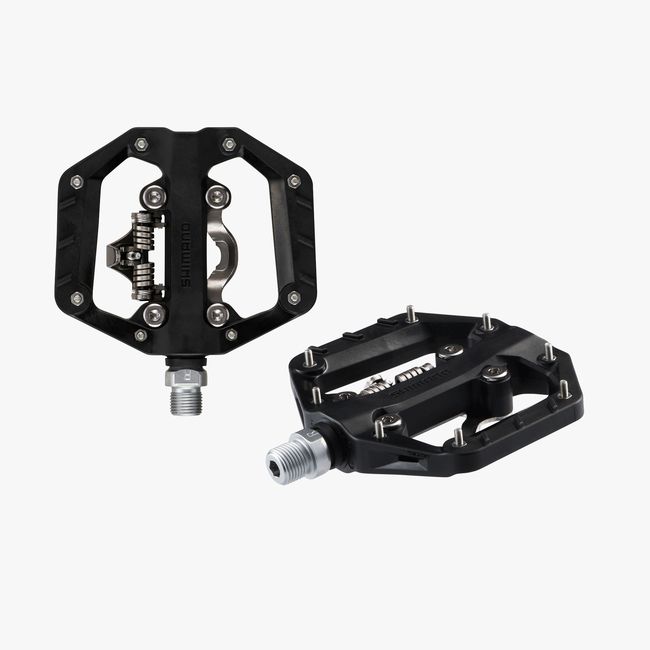 Shimano, Pedals, SPD/Flat Combo, PD-EH510, Black