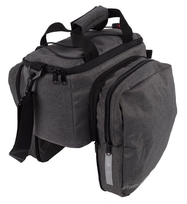 Atran Velo, Zap Top Trunk Bag w/ Side Fold, 18L, Grey