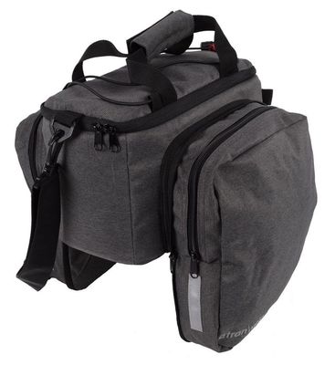 Atran Velo, Zap Top Trunk Bag w/ Side Fold, 18L, Grey