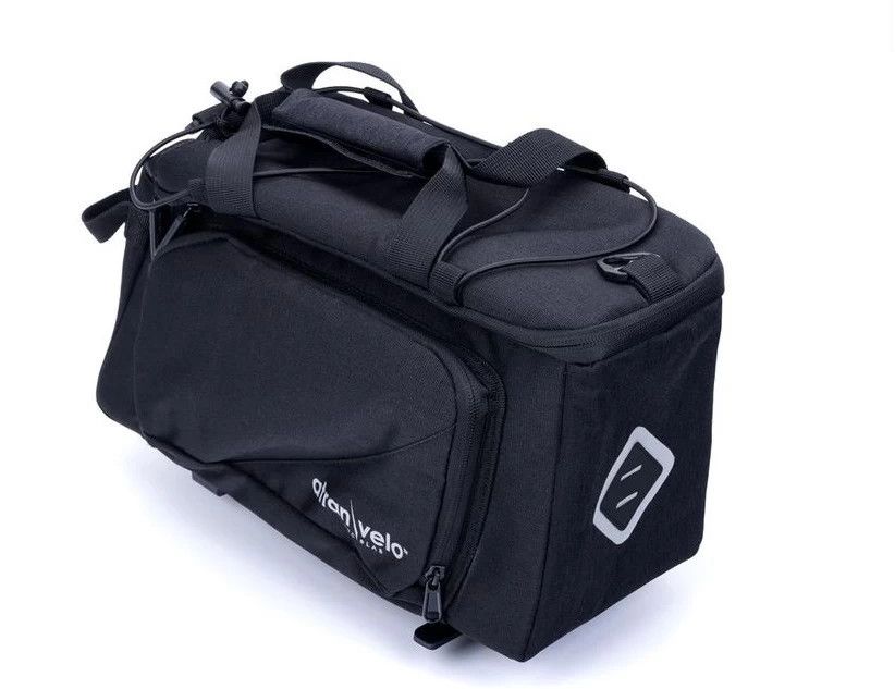 Atran Velo, Zap Top Trunk Bag w/ Side Fold, 18L, Black
