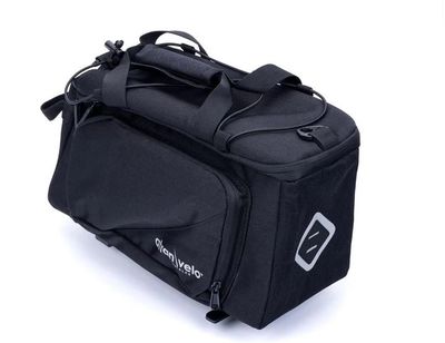 Atran Velo, Zap Top Trunk Bag w/ Side Fold, 18L, Black