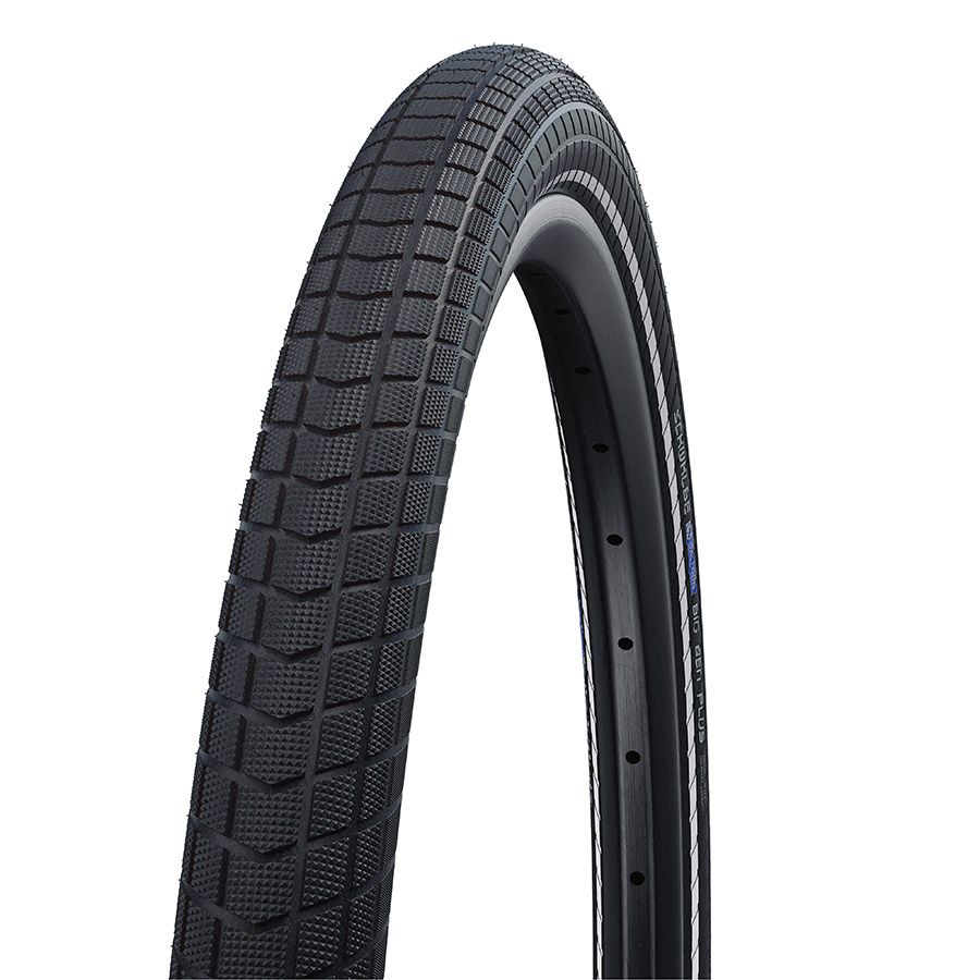 Schwalbe, Tire, Big Ben Plus, 27.5 x 2.15", Wire, Addix, Double Defense, GreenGuard, 67TPI, Black w/ Reflex