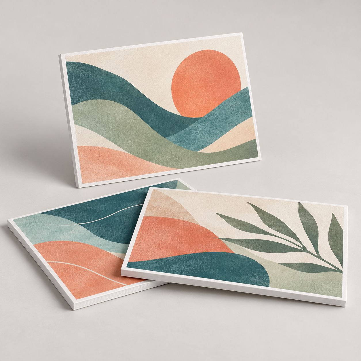 Custom Postcards &amp; Cardstock Prints — illustrative product example