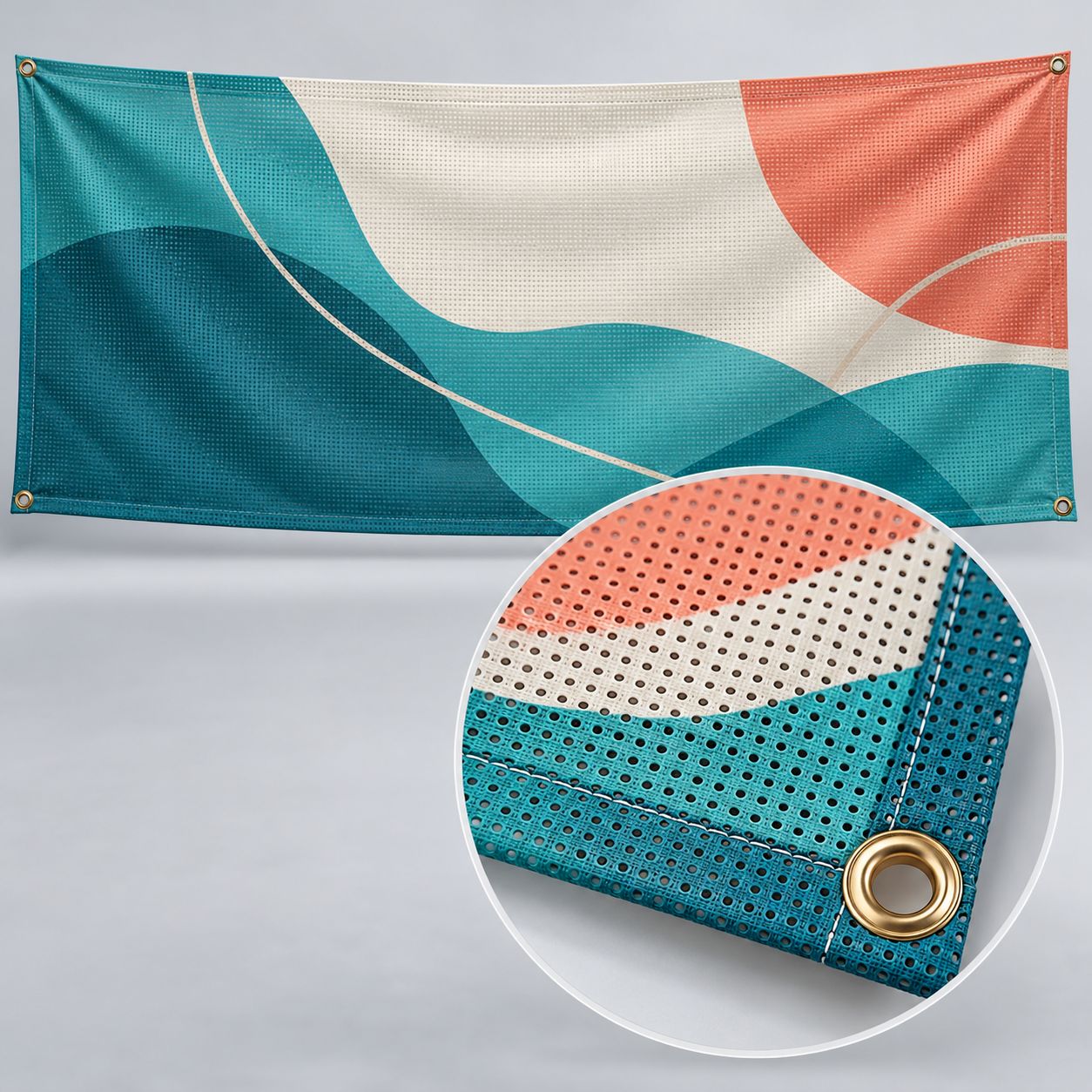 Wind-Through Mesh Banners — illustrative product example