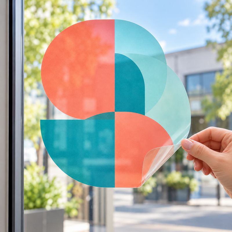Removable Window Clings — illustrative product example