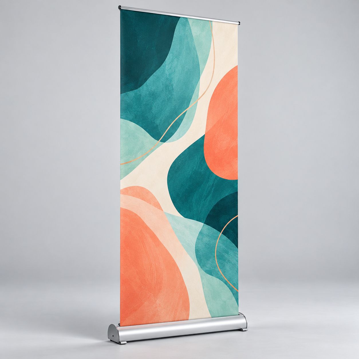 Pull-Up Banner &amp; Stand — Heavy Duty — illustrative product example