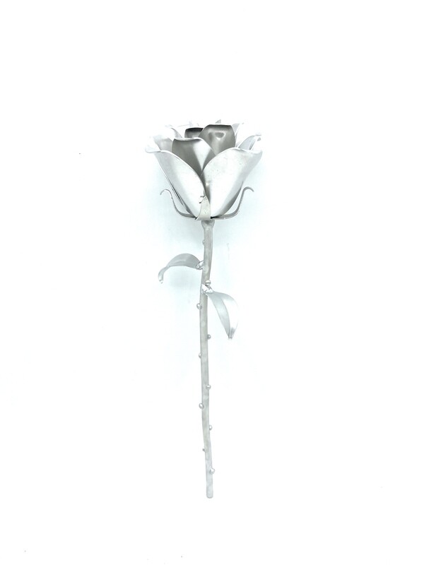 Single Bare Aluminum Traditional Rose