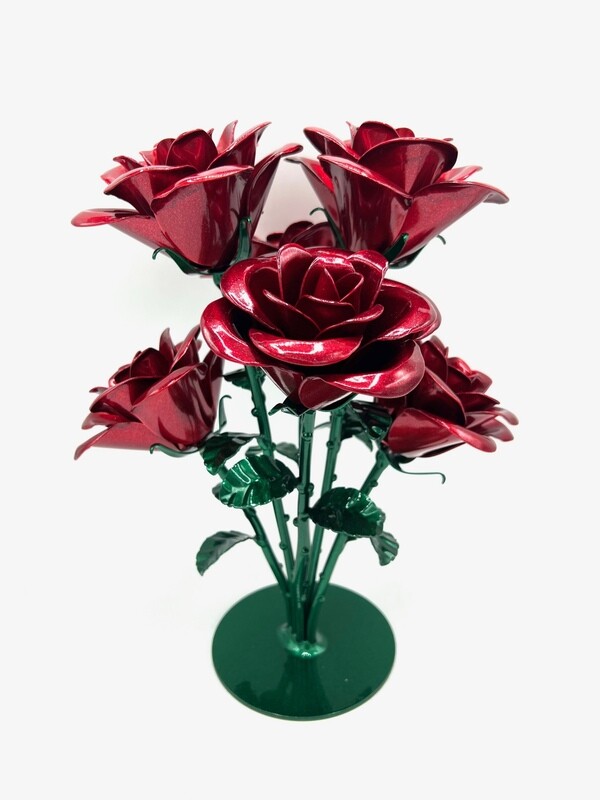 Half Dozen Heirloom Rose Arrangement