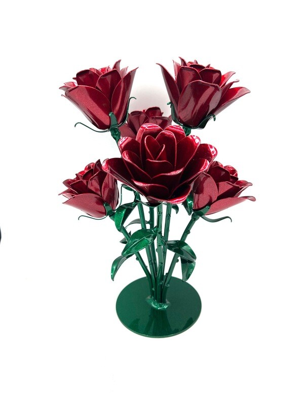 Half Dozen Traditional Rose Arrangement