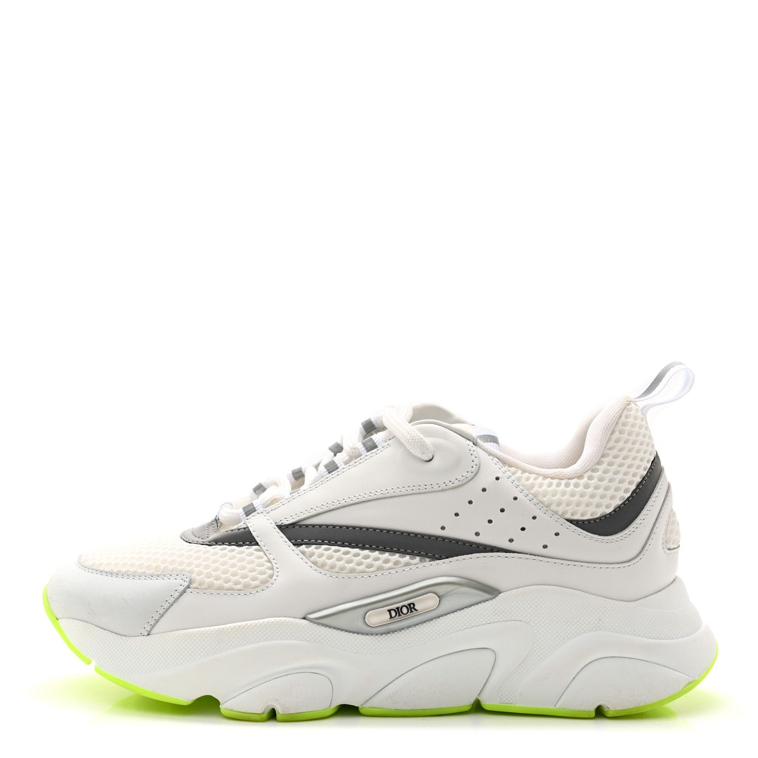 Dior White Silver Fluo Green