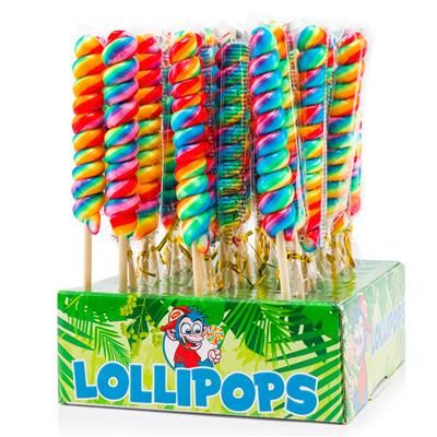 Mini Twist lolly regenboog