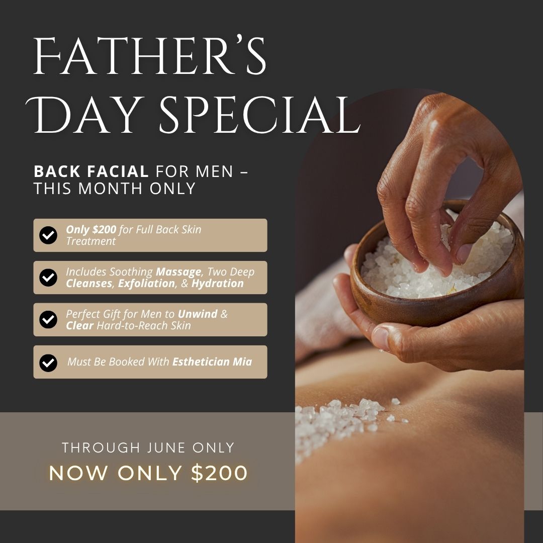 Back Facial for Men | Now ONLY $200