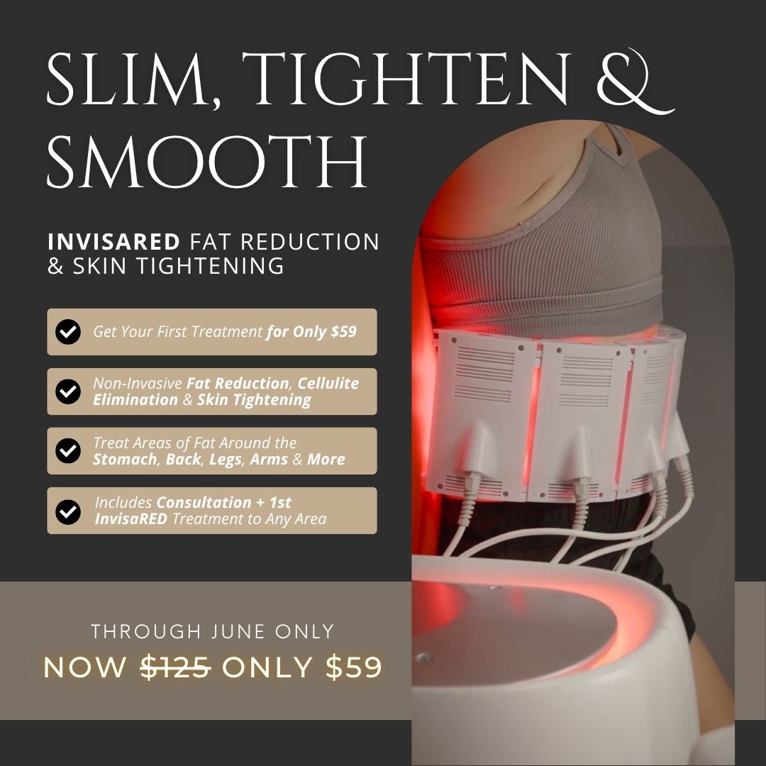 InvisaRED Fat Reduction &amp; Skin Tightening | First Treatment for ONLY $59