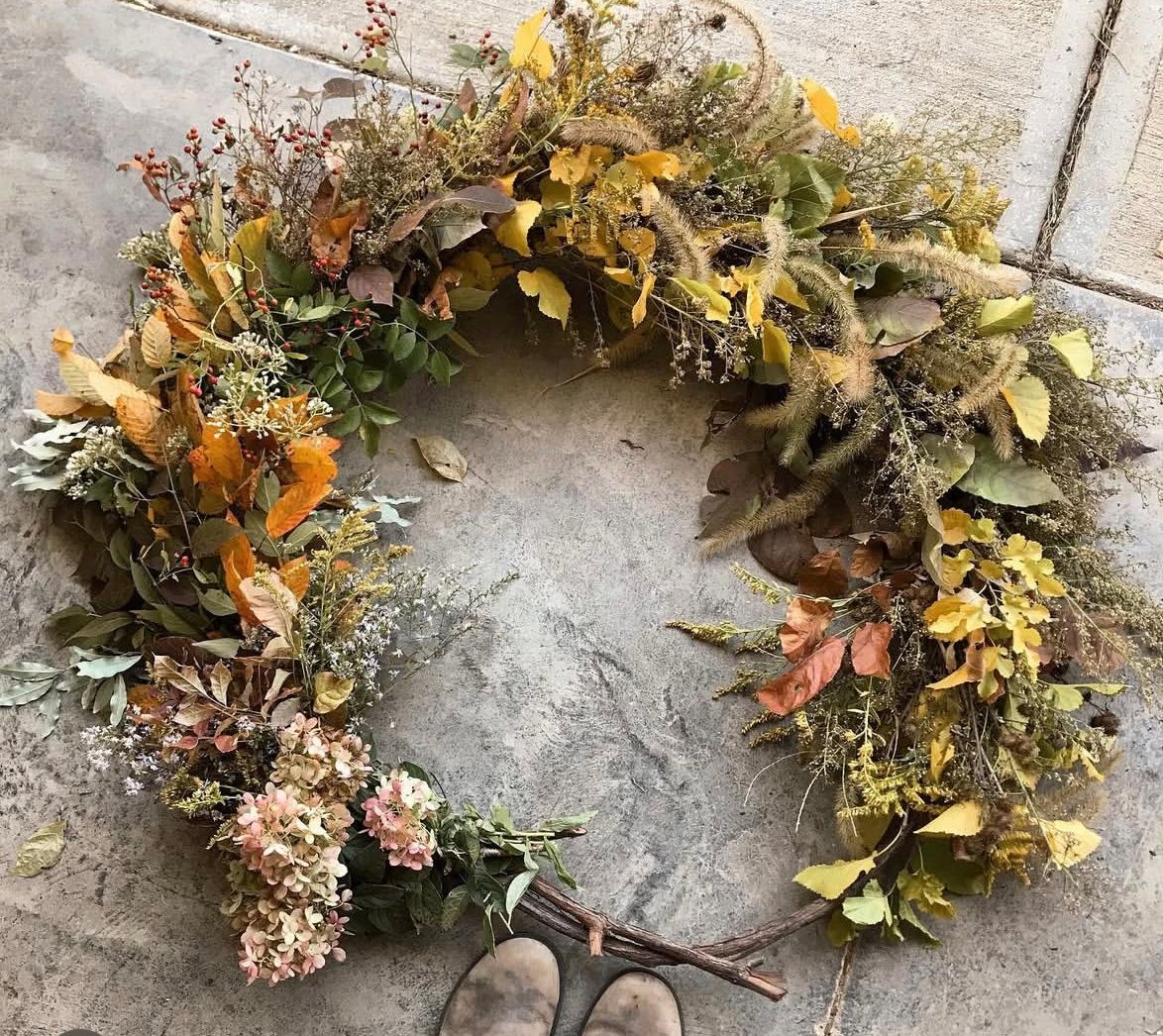 Wreath & Wine Night Fall Edition-9/6 5-7pm