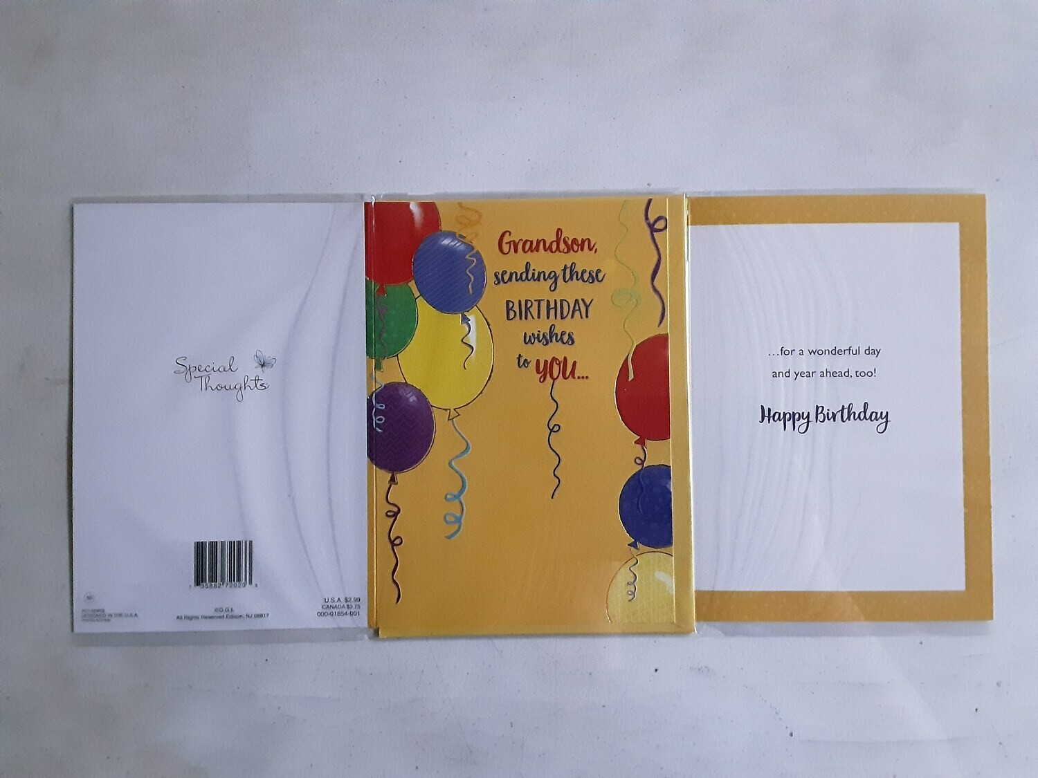 Birthday Grandson