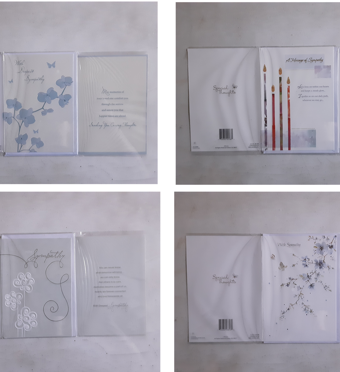 Assorted Sympathy Cards