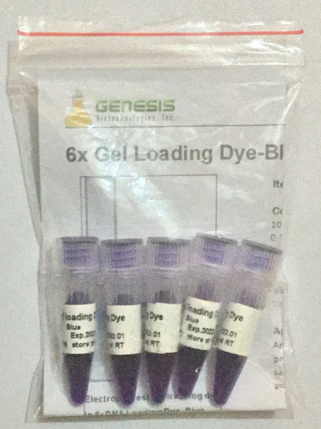 6X DNA Loading Dye - Blue 5 x 1 ml