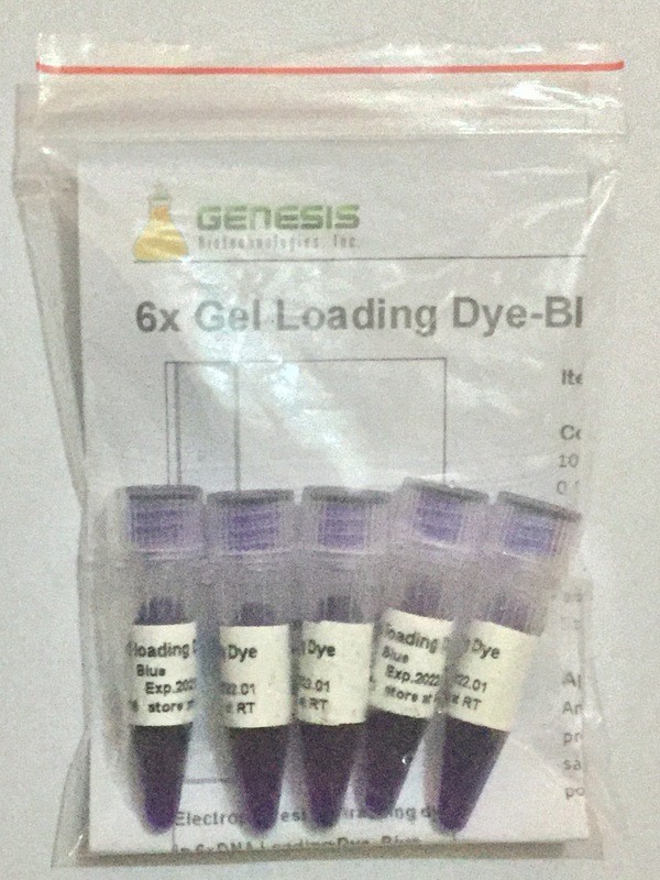 6X DNA Loading Dye - Blue 5 x 1 ml