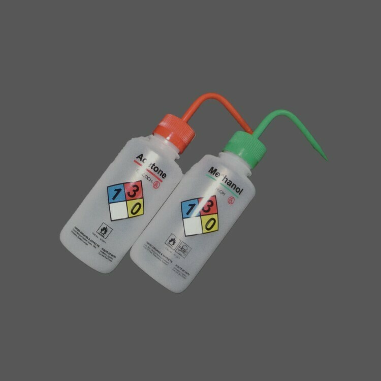 Wash Bottle w/ Chemical Label 500 ml 3/Pack