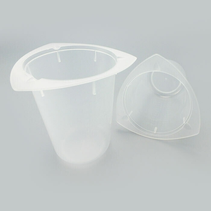 Plastic Beaker Tricornered 1000 ml 100/Pack