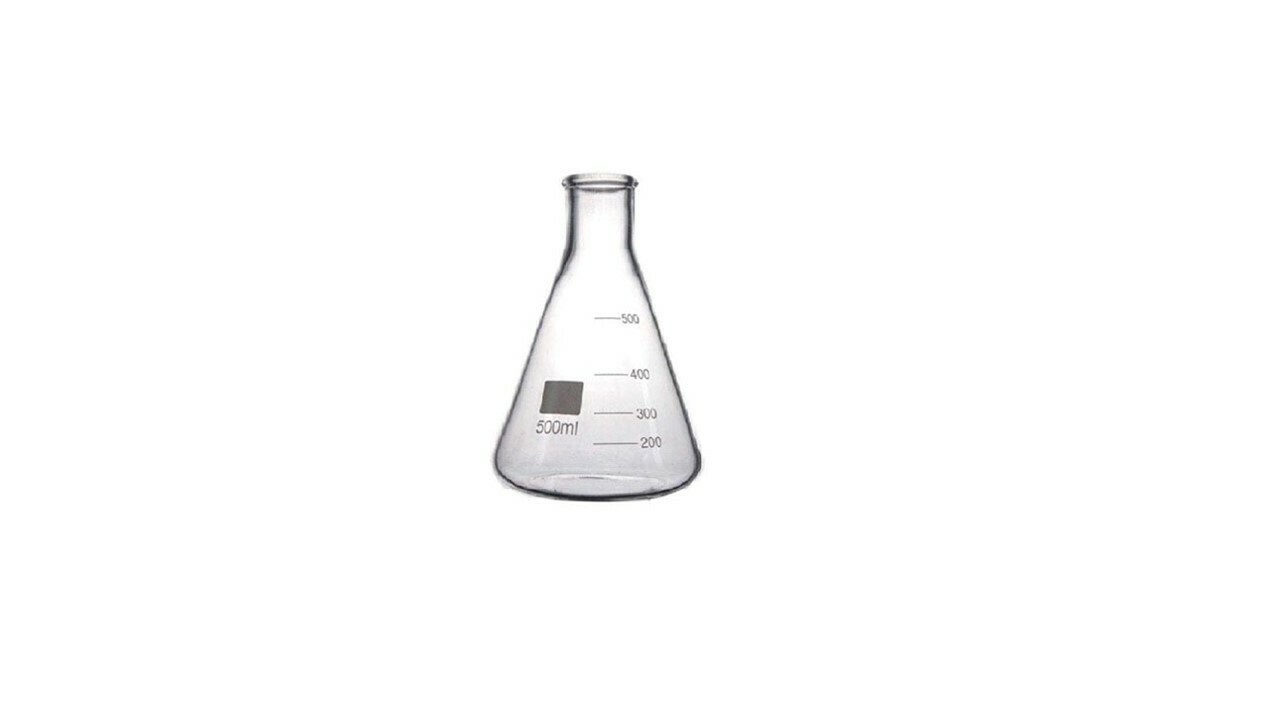Erlenmeyer Flask 500 ml (Narrow Neck) 6/Pk