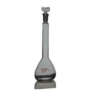 Volumetric Flask w/Glass Stopper Class A 100 ml 2/Pack
