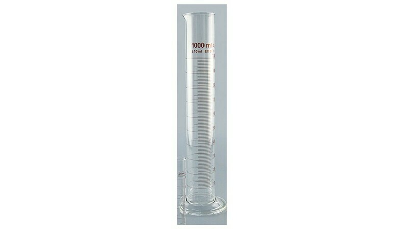 1000 ml Glass Graduated Cylinder 3/Case