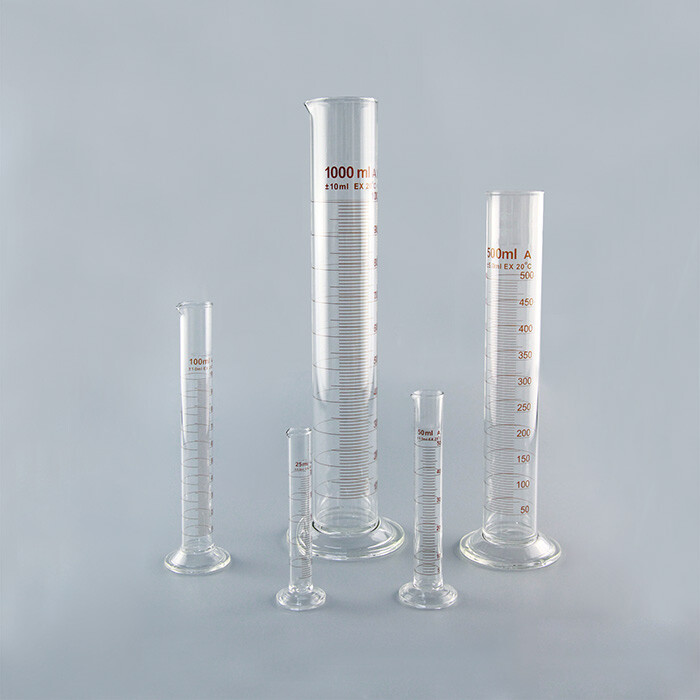 250 ml Glass Graduated Cylinder 6/Case