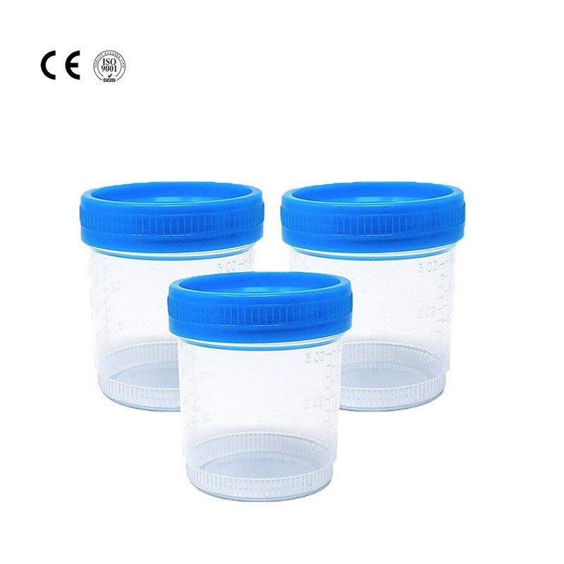 Urine And Stool Containers (Non-Sterile) 60 ml 20/Pack