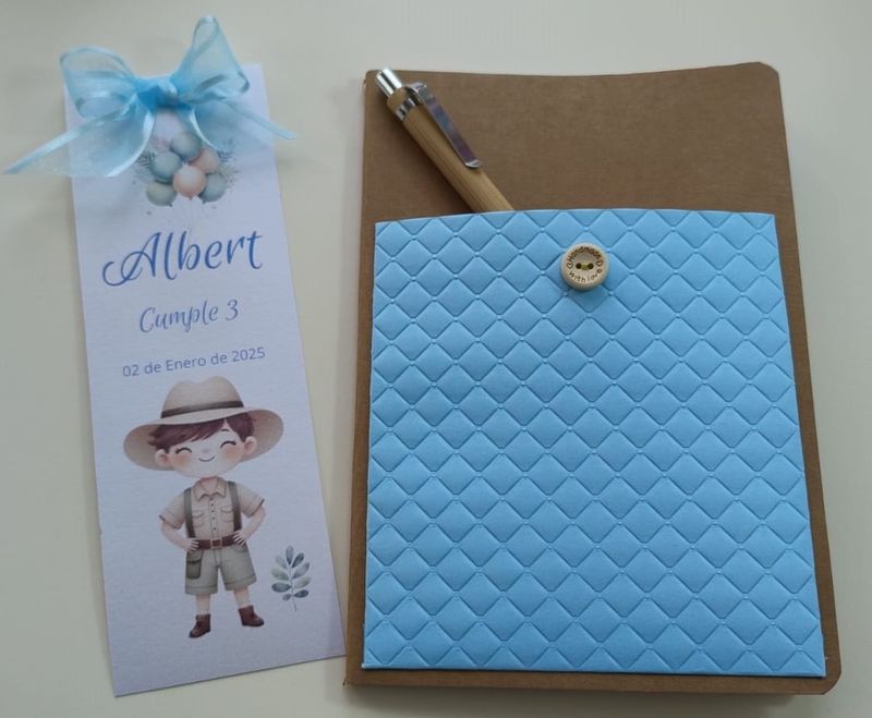 LIBRETA con BOLÍGRAFO personalizada