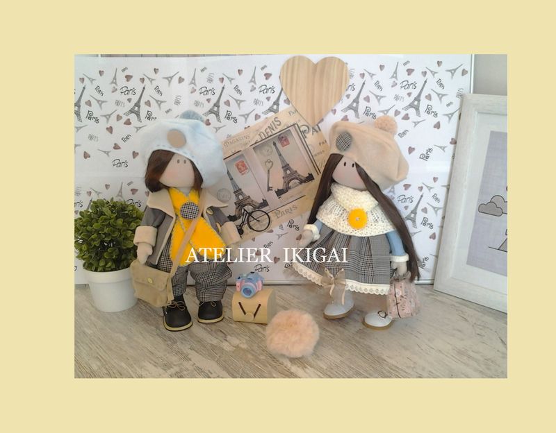 MUÑECOS ¨IKI desde PARIS¨