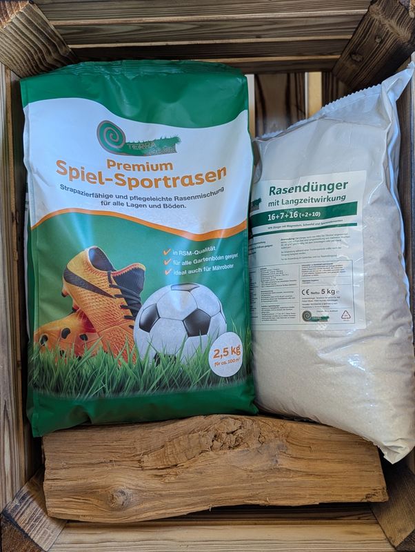 TerraGrün Bundle Saatgut & Rasendünger TerraGrün Bundle Saatgut & Rasendünger