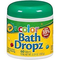 Crayola Color Bath Dropz 3.59 Ounce (60 Tablets)