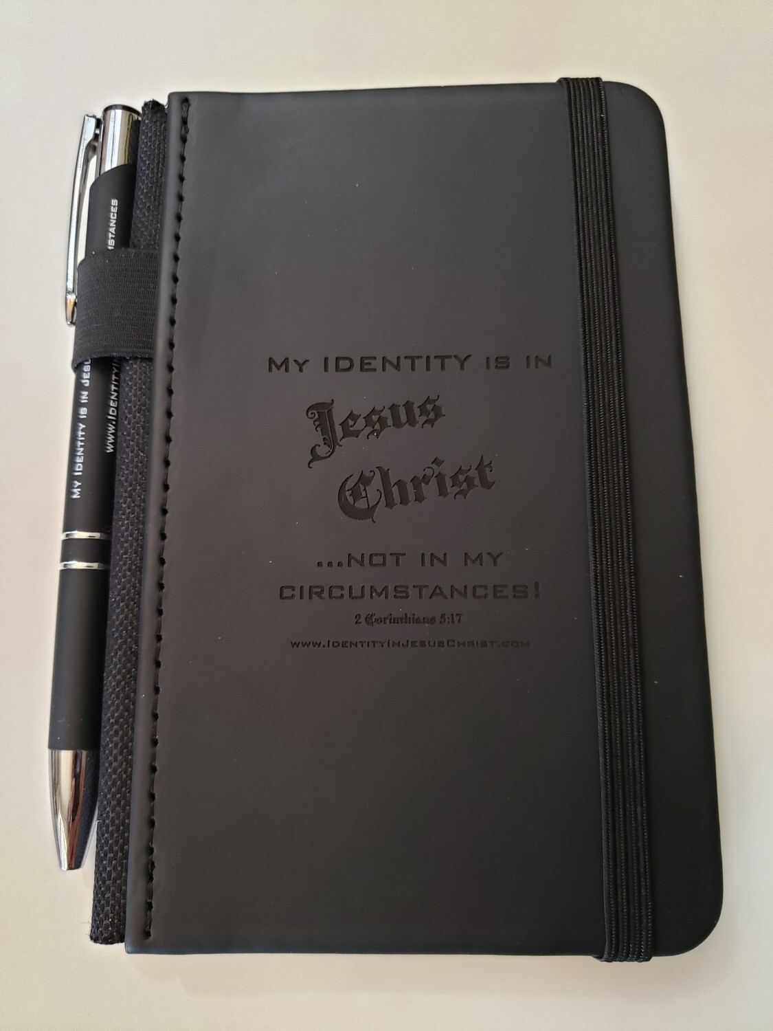 Identity in Jesus Journal and Pen (Includes Shipping)