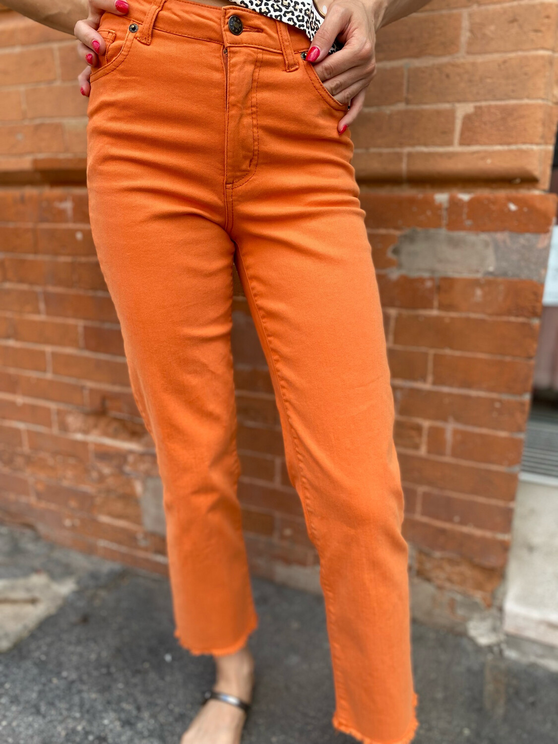 Surkana pantalone arancio