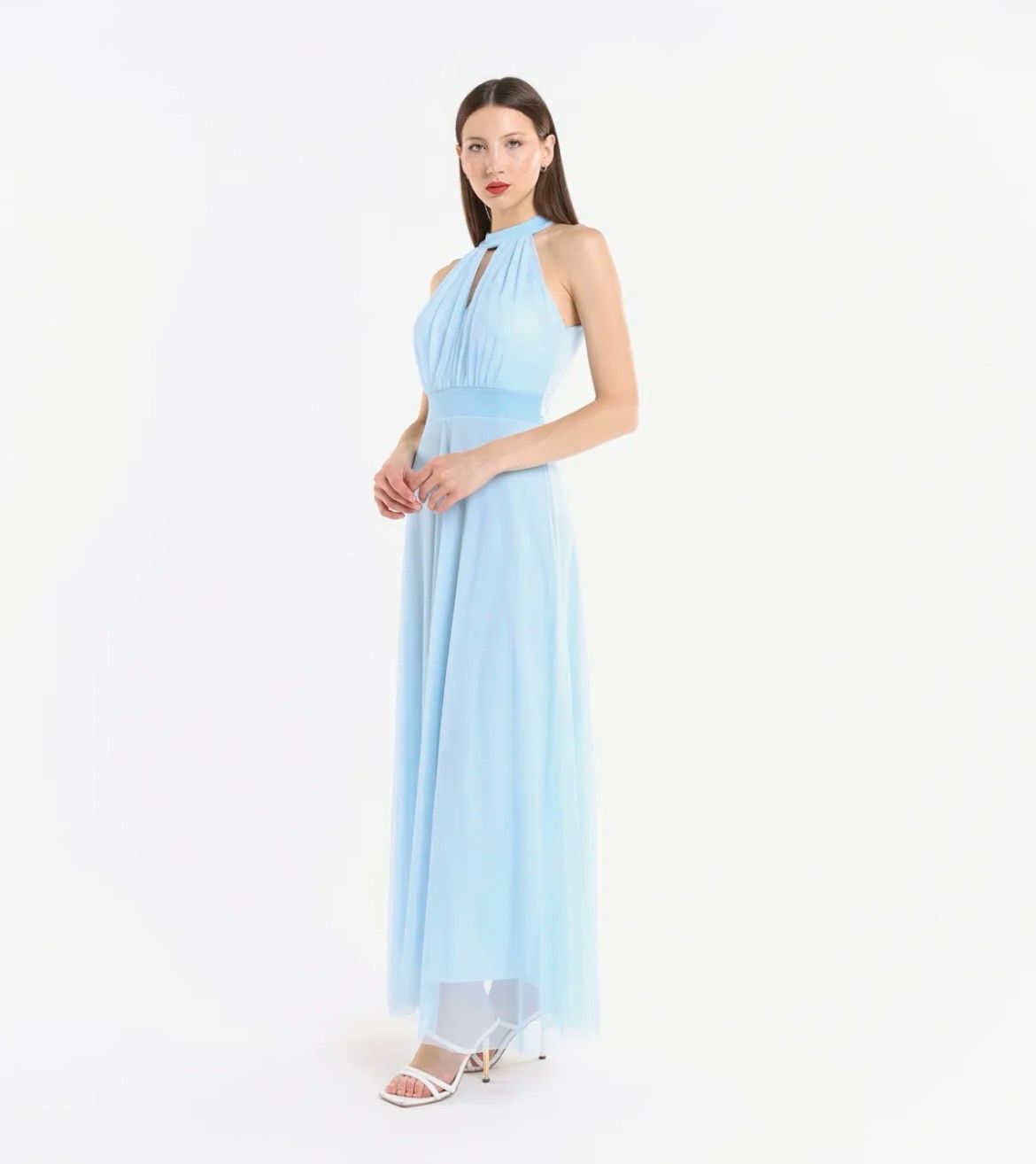 Collezione unica abito Lara azzurro
