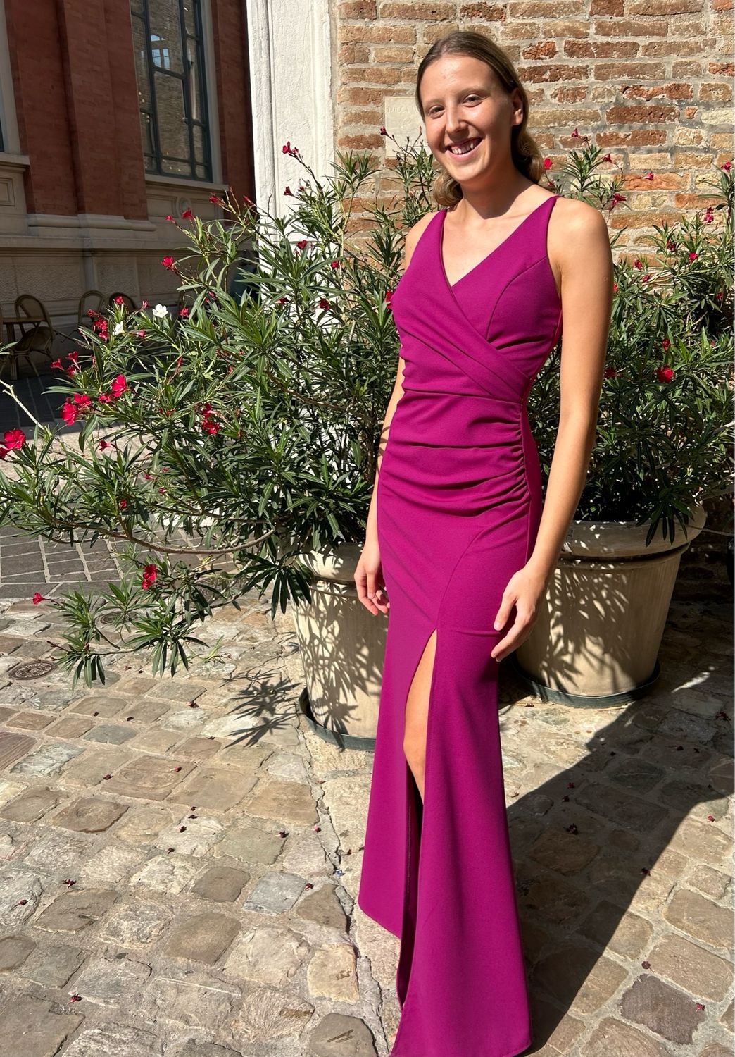 Collezione unica abito Ariel magenta