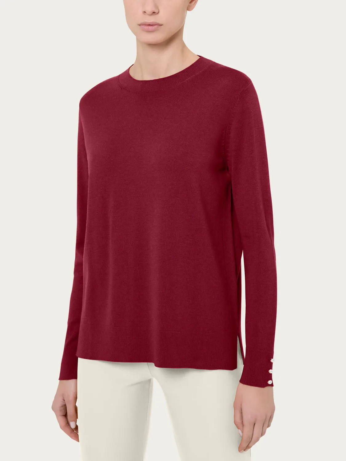 ragno maglia bordeaux