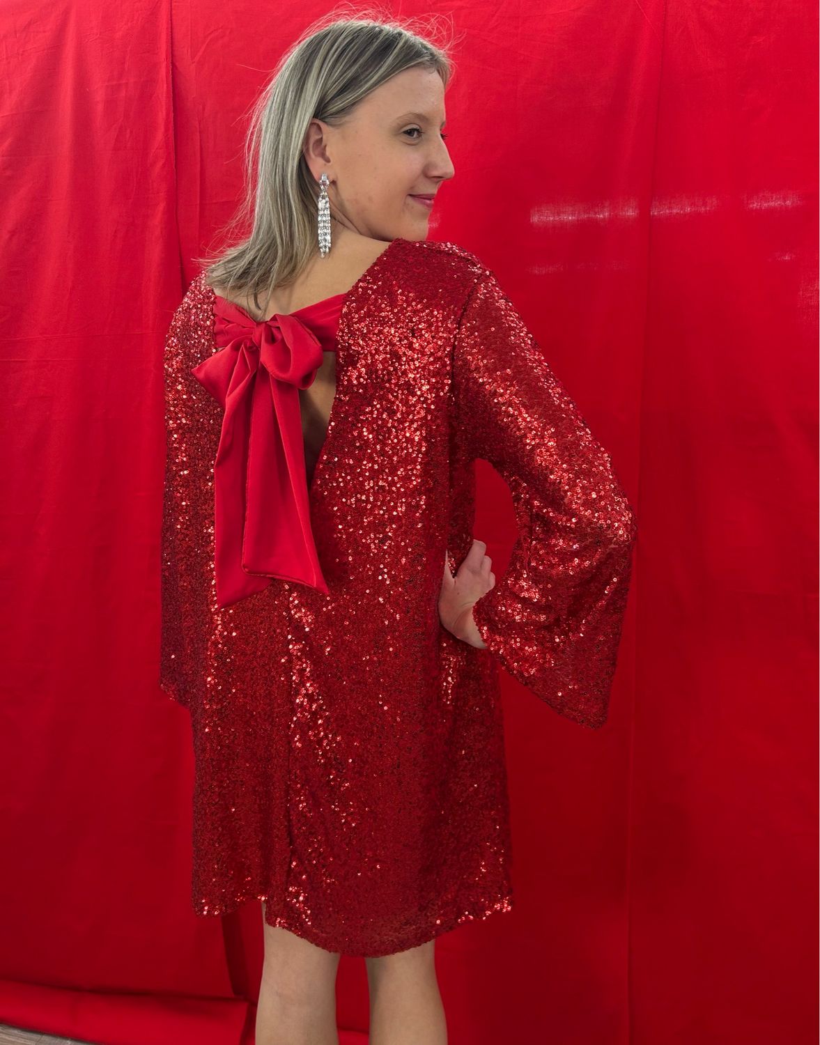 Collezione unica abito rosso