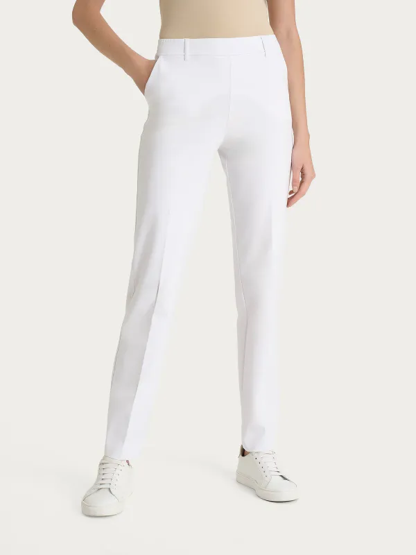 Ragno pantalone tasche bianco