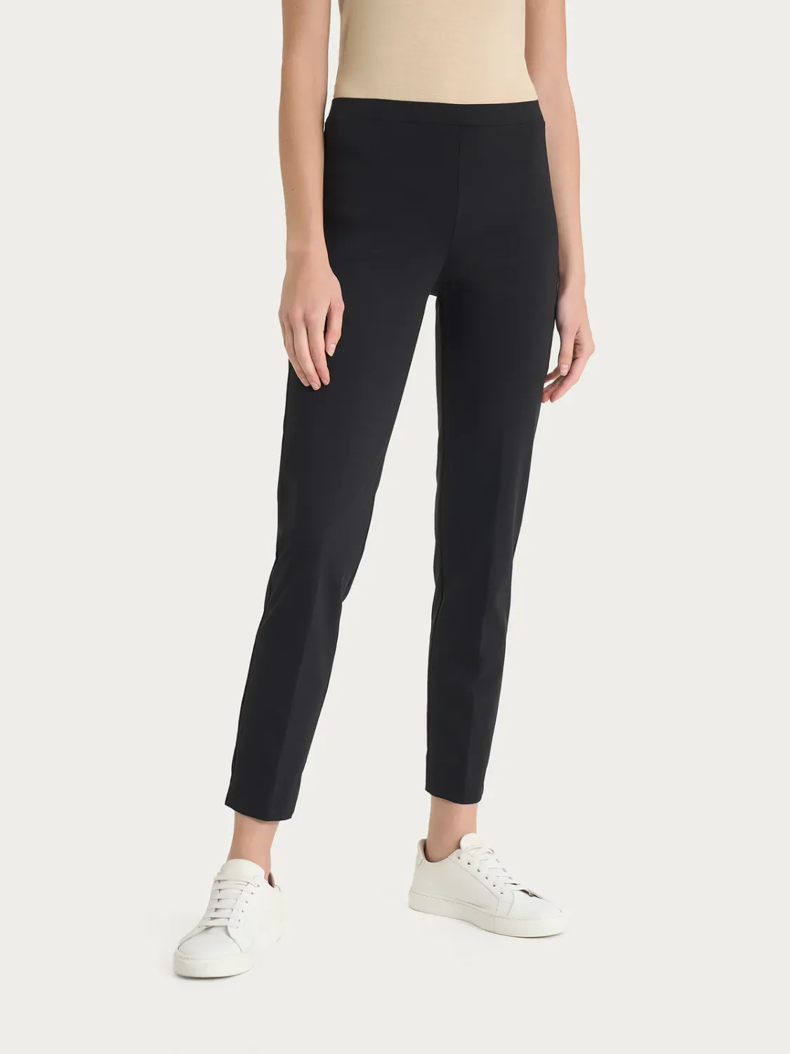 Ragno pantalone capri nero