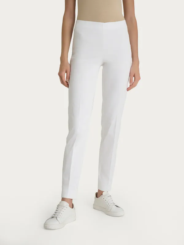 Ragno pantalone sigaretta bianco