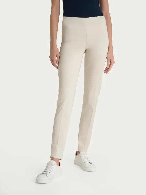 Ragno pantalone sigaretta panna