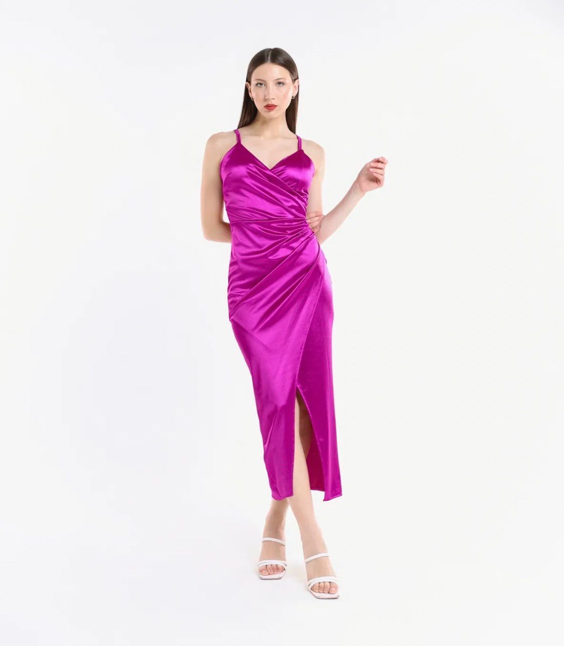 Collezione unica abito Kate fucsia