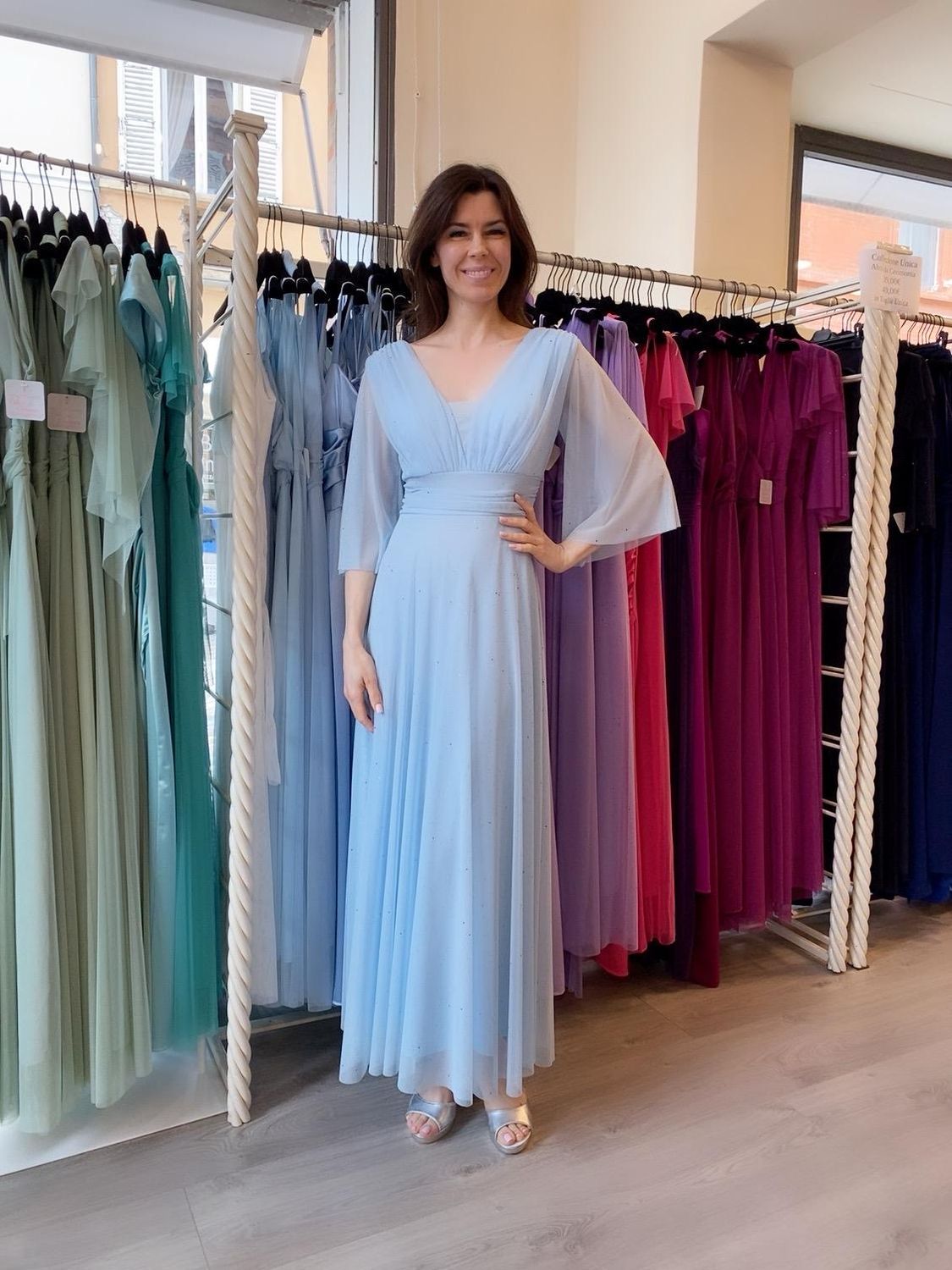 Collezione unica abito Trilly azzurro