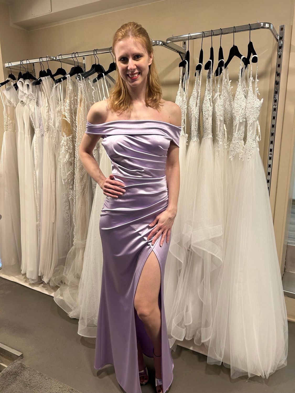 Collezione unica abito Dora glicine